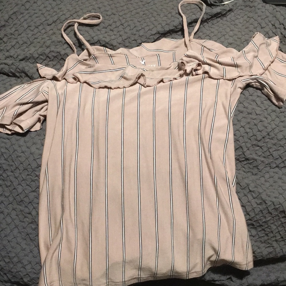 off the shoulder shirt